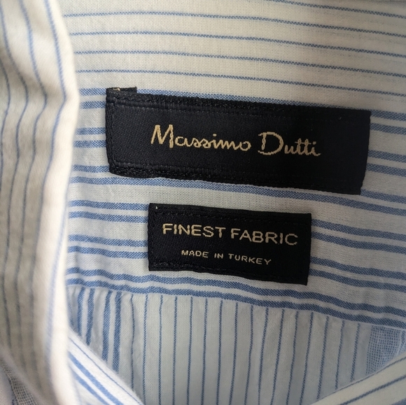 Light striped button down shirt - Picture 2 of 7